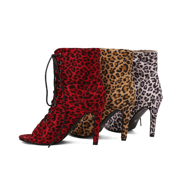 Women's Pointed Toe Stiletto Mid Heel Ankle Boots