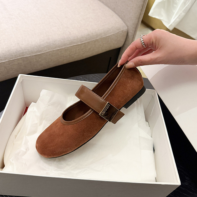 Mary Jane Shoes Sweet Style Flat Round Toe